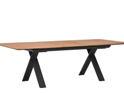 Alu Ausziehtisch Fortis Teakholz 180/240x100cm