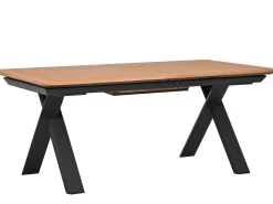 Alu Ausziehtisch Fortis Teakholz 180/240x100cm