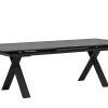 Alu Ausziehtisch Fortis 240/300x100cm Sintered Stone
