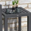 Alu Beistelltisch Oriental anthrazit 45x45cm