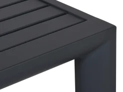 Alu Beistelltisch Oriental anthrazit 45x45cm