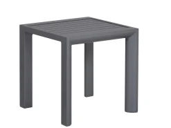 Alu Beistelltisch Oriental graphit 45x45cm