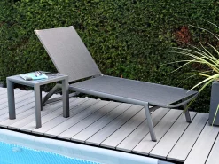 Alu Gartenliege Oriental anthrazit|anthrazit