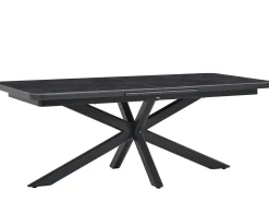 Alu Gartentisch ausziehbar Sierra 200/260x100cm dark sintered stone