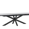 Alu Gartentisch ausziehbar Sierra 200/260x100cm light sintered stone