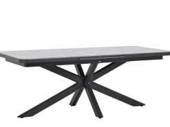 Alu Gartentisch ausziehbar Sierra 200/260x100cm light sintered stone