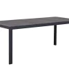 Alu Keramik Gartentisch Hartford 194x90cm anthrazit