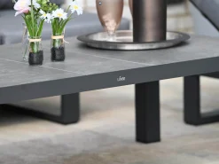 Alu Keramik Lounge Couchtisch Vermont 147x74cm