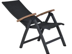 Alu Klappsessel Oriental Teak anthrazit|anthrazit