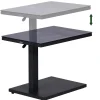 Alu Lift-Beistelltisch Outdoor Oregon anthrazit 60x40cm