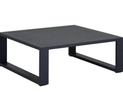 Alu Loungetisch Ventura anthrazit 80x80cm