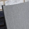 Aluminium Gartenbank Leona 3-Sitzer anthrazit|light-smoke