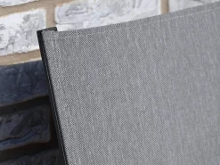 Aluminium Gartenbank Leona 3-Sitzer anthrazit|light-smoke
