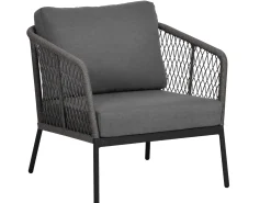 Aluminium Rope Loungesessel Ancona