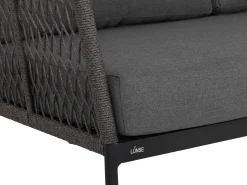 Aluminium Rope 2,5-Sitzer Loungesofa Ancona