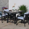 Alu Rope Diningsessel Royal Orchid