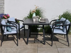 Alu Rope Diningsessel Royal Orchid
