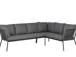 Alu Rope Eck Dining Loungeset Ancona links verlängert