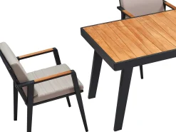 Alu-Teak Dining-Tisch Regency 160x90cm