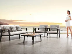 Alu-Teak Loungemöbel Regency Loungesessel