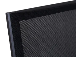 Alu Teak Stapelsessel Turmalin anthrazit|black