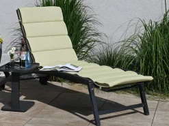 Alutex Liegen Auflage Florence 200x60cm Twist olive