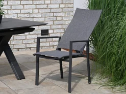 Alu Verstellsessel Trivento anthrazit|dark-smoke