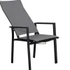 Alu Verstellsessel Trivento anthrazit|light-smoke