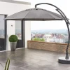 Ampelschirm Easy Sun Premium Ø375cm anthrazit grau