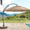 Ampelschirm Easy Sun Premium Ø375cm anthrazit taupe