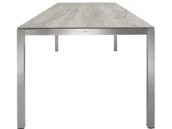 Ausziehtisch Classic Edelstahl Keramik+Dekton