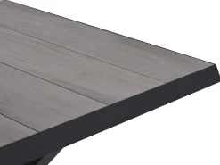 Ausziehtisch Toskana 160-200x90cm Keramik light stone grey