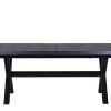 Ausziehtisch Toskana XL 200-260x100cm Keramik dark stone grey