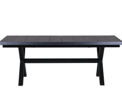 Ausziehtisch Toskana XL 200-260x100cm Keramik dark stone grey