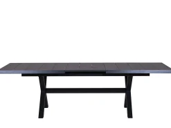 Ausziehtisch Toskana XL 200-260x100cm Keramik dark stone grey