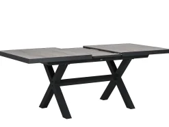 Ausziehtisch Toskana XL 200-260x100cm Keramik light stone grey
