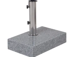 Balkon Sonnenschirmständer 30kg Granit grau