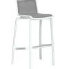 Barstuhl Allround weiß|silber