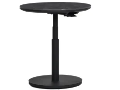Beistelltisch höhenverstellbar Vinpearl Ø60cm Alu anthrazit sintered stone