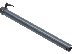 Übergangsrohr PX Stahl verzinkt Ø48/55mm anthrazit