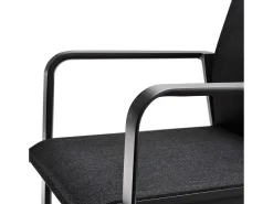 Breeze Stapelsessel Alu anthracite Softex coal