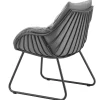 Chill Dining Sessel Alu anthracite Polster Mumbai anthracite