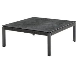 Club Lounge anthracite Kaffeetisch Keramik 80x80cm