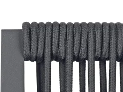 Club Lounge anthracite Sessel inkl. Polster BOMBAY 626 anthracite