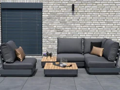 Copenhagen Lounge 1-Sitzer Sessel Modul Alu