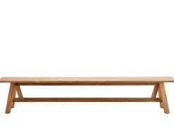 Country Sitzbank Teak rustique 240cm