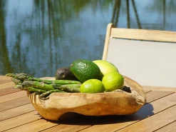Deko-Schale Teak Wurzelholz Ø40cm