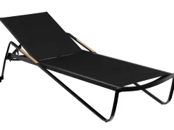 DIAMOND Stapelliege anthrazit/charcoal Teak