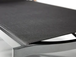 DIAMOND Stapelliege anthrazit/charcoal Teak