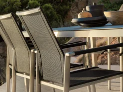 Dining Tisch Classic Edelstahl Keramik+Dekton